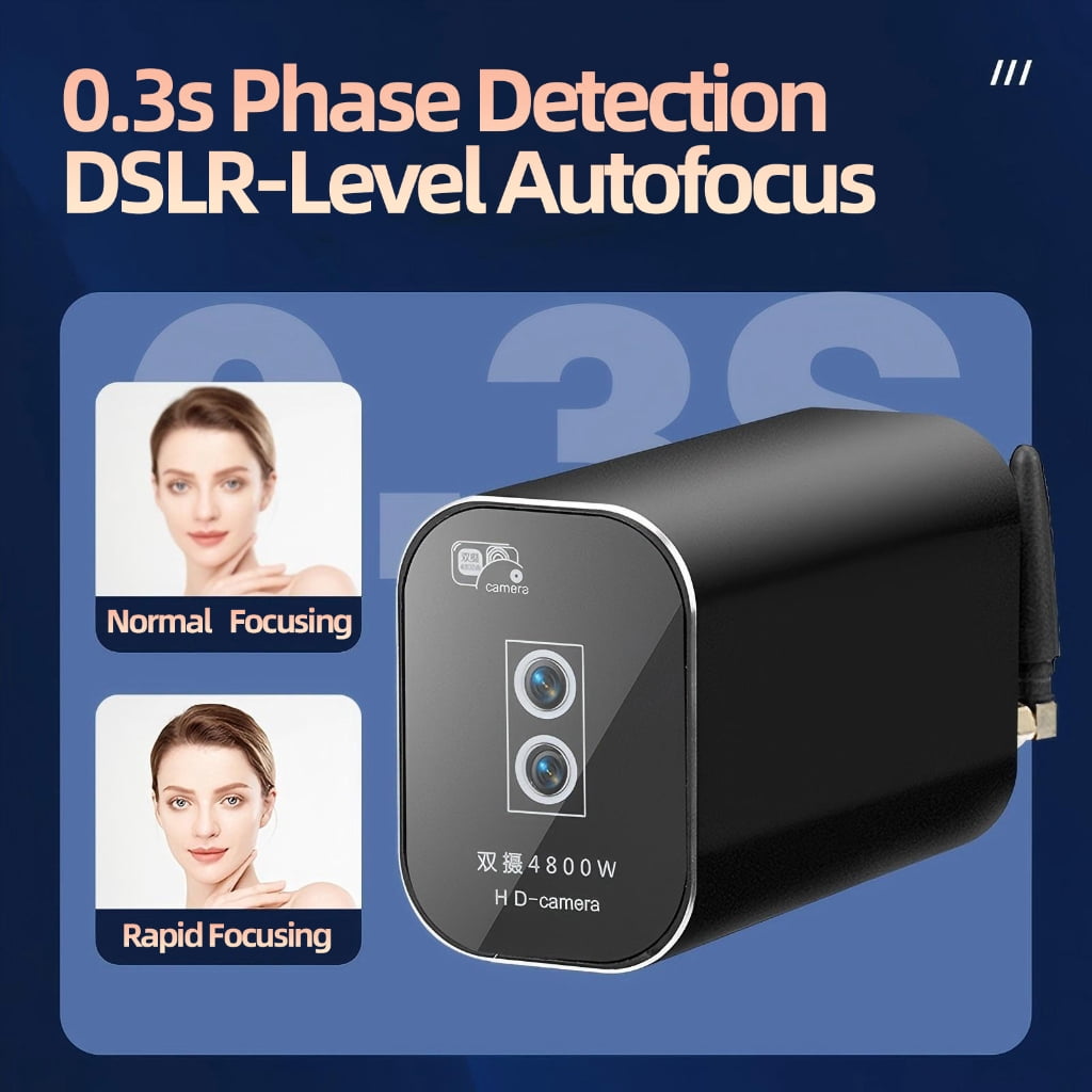 48MP Webcam With Remote Controling Autofocus Vertical Horizontal Mounting 20x Magnification For Studio Use