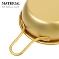 thumbnail image 3 of MLINS 2pcs Korean Yellow Aluminum Bowls with Handle Suitable for Rice Wine Ramen Soup for Home Party Matches Any Kitchenware Easy to Carry Prevents Burns, 3 of 8