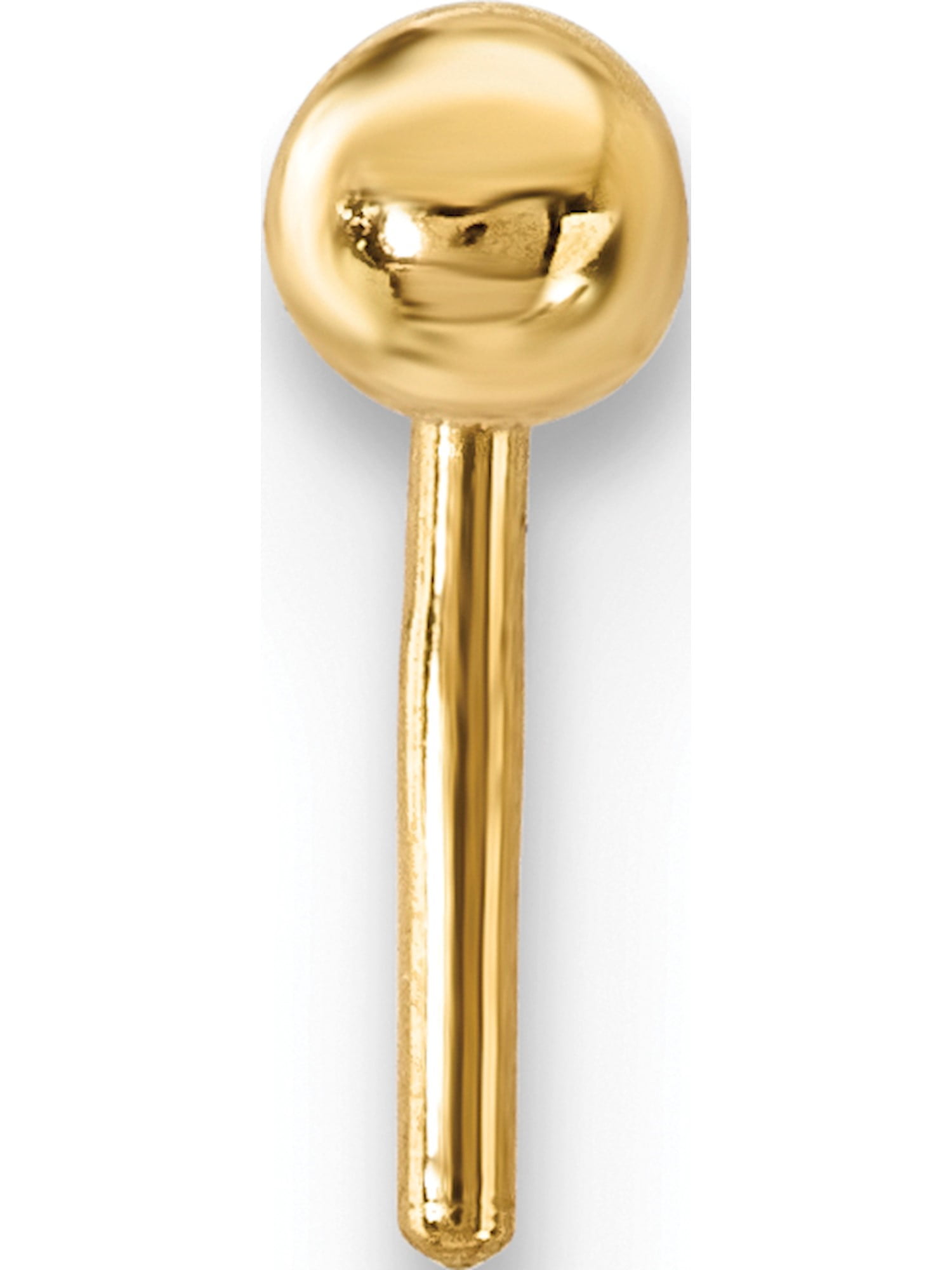 14k 2mm Ball Nose Stud (6.65x1.93) 14k Yellow Gold Walmart Canada