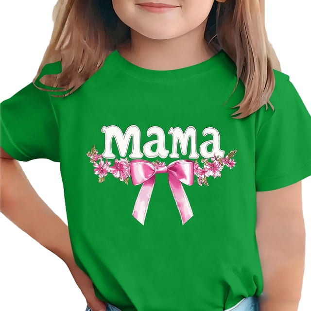 T-Shirt pour Enfants, Imprimé de la Fête de l'Indépendance à Manches Courtes et Col Rond, Haut Décontracté et Polyvalent pour Garçons et Filles de 3 à 15 Ans