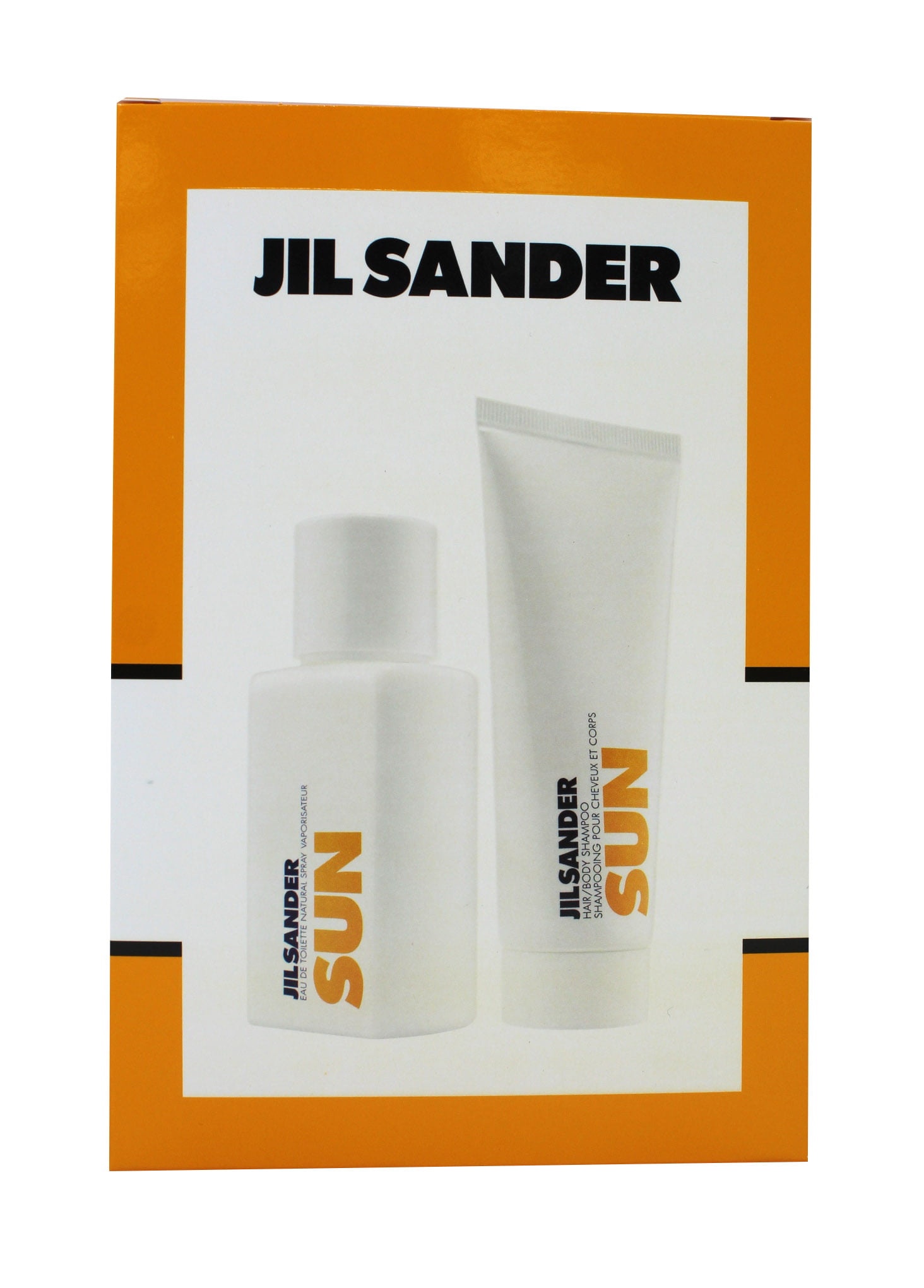 voorzichtig Tweet uitlijning Jil Sander Sun Eau De Toilette & Body Shampoo Gift Set - Walmart.com