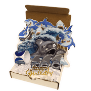 Oasis Supply, SHARK Cake Toppers for Birthdays and Parties, (Kit #4) 22 items