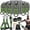 Green, variant on Heavy Resistance Bands for Working Out, 350lbs/450lbs Exercise Bands with Handles, Workout Bands Set for Men, Fitness Weight Bands for Muscle Strength Training,Stretching,Slim,Home Gym Equipment