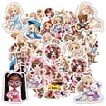 thumbnail image 4 of 35pcs-50pcs Fairy Stickers Stationery Dolls Stickers Kids  PVC Stickers for Laptop Suitcase Phone, 4 of 9
