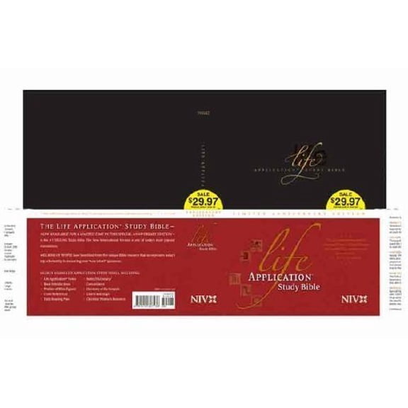 Pre-Owned Life Application Study Bible Anniversary Edition NIV (Hardcover) 1414307136 9781414307138