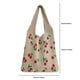thumbnail image 2 of Bolso Mano Pequeño Gran Capacidad Con Cereza Hoja Verde Bolso Punto (caqui), 2 of 9