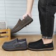 thumbnail image 4 of Elecsop Men's Loafers & Slip-ons Mens Casual Slip on Shoes Lightweight Breathable Non-Slip Comfortable Walking Shoes for Men, Grey, 4 of 7