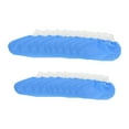 thumbnail image 1 of Cubiertas de patio de esquí desechables cubiertas de pies de esquí para hombres deportivos de invierno interiores Azul 20 pares, 1 of 8