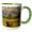 Green/White, variant on 3drose, American Bison, Grand Teton National Park, Wyoming., 11oz Mug