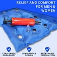 thumbnail image 6 of Inflatable Seat Cushion by EverRelief - Adjustable Pressure Pillow for Wheelchair, Car, Office, or Travel, 6 of 7