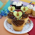 thumbnail image 3 of Junior Gorg Fraggle Rock Radish Heart Love Cupcake Picks Toppers Decoration Set of 6, 3 of 4