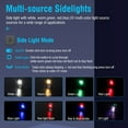 thumbnail image 3 of Electric torch,Led With 365nm With Modes Support Modes Support Alarm With 365nm Uv Work With Modes Keychain Work With Portable Led With Twirltide, 3 of 7
