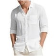thumbnail image 1 of Chandails en Molleton pour Hommes - Cardigan à Boutons à Manches Longues - Tenue Décontractée Extérieure Quotidienne, 1 of 8
