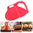 thumbnail image 1 of BEADCEST Plat de Cuisson sous Pression en Silicone Rouge pour Dinde 1Ensemble, 1 of 5