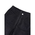 thumbnail image 6 of Deago Women's Flare Bell Bottom Jeans High Waisted Wide Leg Bootcut Jeans Stretchy Classic Denim Pants (Black, XL), 6 of 7