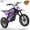 Purple, variant on QEASET Motorcycle, Motorized Dirt Bikes for kids 8-14, 36V 500W – 15.5 MPH Top Speed, Dual Suspension, Yellow