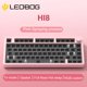 thumbnail image 1 of LEOBOG-teclado mecánico de aluminio Hi8/Hi8SE, Kit de barras, 75% inalámbrico personalizado, 3/5 pines, intercambio en caliente, junta retroiluminada RGB, teclado de juego, 1 of 5