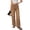 Camel, variant on Jeans for Women Summer High Waisted Button Straight Leg Stretchy Cropped Raw Hem Trendy Denim Pants Pockets