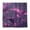 Purple Glowing Birds Flying, variant on Dailycode Shower Curtain Liners 72x72in Water Resistant Machine Washable Rustproof Grommets Fabric Bath Curtain, Purple Glowing Birds Flying