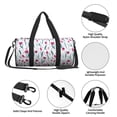thumbnail image 3 of Sigee Tulips Flowers Printed Multi-compartment Sports Gym Bag for Men and Women Large Capacity Travel Bag, Overnight Bag, 3 of 8