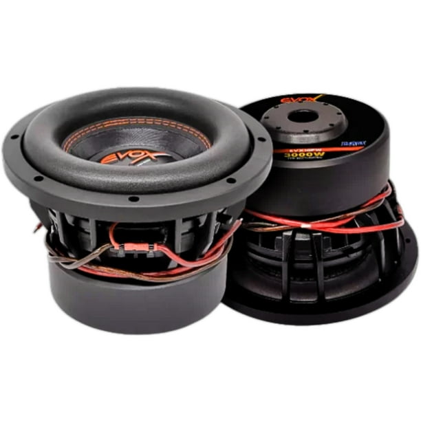 Subwoofer Profesional Evox EVX10PW 10 PLG Doble Bobina 3000W