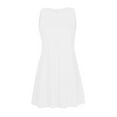 thumbnail image 4 of Summer Dresses for Women Casual Beach Sleeveless Above Knee Dress Tank Dress with Pockets, 4 of 4