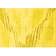 thumbnail image 1 of Ahgly Company Indoor Rectangle Solid Yellow Modern Area Rugs, 5' x 8', 1 of 4
