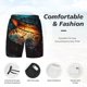 thumbnail image 3 of Fotbe Underwater Treasure Chest Traje de Baño para Hombre – Shorts de Natación de Secado Rápido con Forro y Bolsillos-Medium, 3 of 6