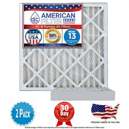 

AFC 20x21x4 Furnace / AC / Air filters MERV 13 (MPR 1900 - FPR 10) Type - (2 Packs)