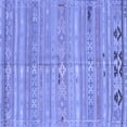 thumbnail image 1 of Ahgly Company Indoor Square Southwestern Blue Country Area Rugs, 7' Square, 1 of 4