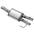 thumbnail image 2 of Flowmaster Exhaust Muffler 717835 FlowFX; Oval Stainless Steel Case; 3 Inch Single Center Inlet; 2-1/4 Inch Dual Outlet; 14 Inch Body/39.3 Inch Overall Length, 2 of 5