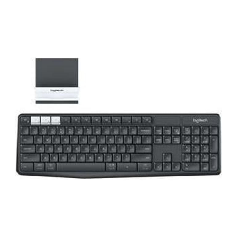 Logitech K375s Multi-Device Wireless Keyboard (Renewed) - Works With Computer, Phone & Tablet, Includes Stand