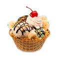 thumbnail image 4 of JOY Waffle Cone Bowl, Professional Edible Sundae Dish, 60/Case Bulk Pack, 4 of 7