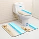 thumbnail image 5 of Ounissouiy Juego de 3 unidades de alfombrillas para baño, alfombrilla antideslizante para cocina, alfombrilla para baño, alfombrilla para baño, Decoración del hogar TYPE2 1#, 5 of 6