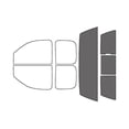 thumbnail image 2 of Rvinyl Car Window Tint Kit Rear Windshield 35% Fits Chevrolet Silverado 2007-2013 2 Door, 2 of 8