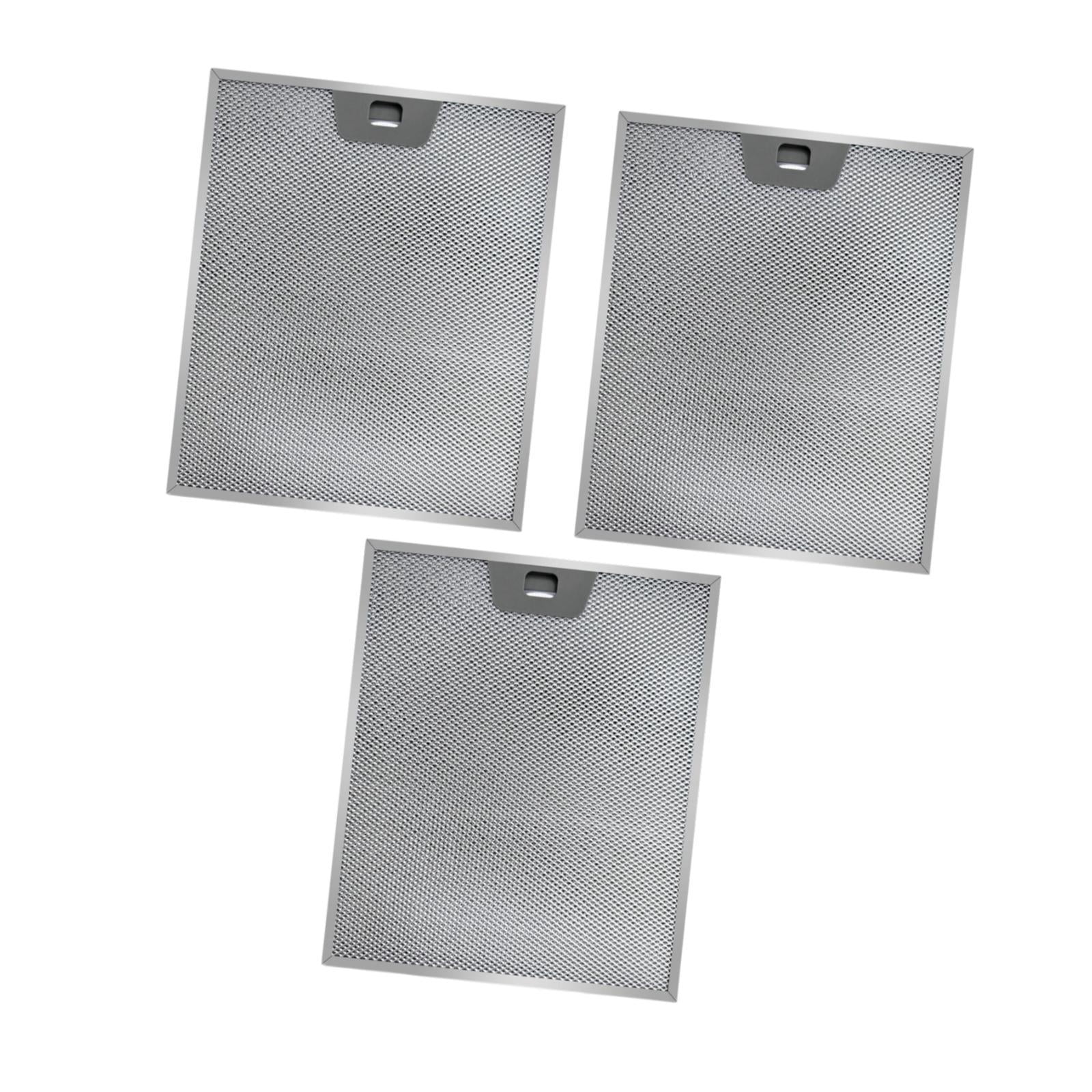 Fiocias 3 Pieces Range Hood Filter Aluminum Kitchen Gadget Accessory for GE Jvw5361EJ1ES