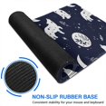 thumbnail image 6 of Long Mouse Pads for Desk,Celestial Wolf Halloween Pattern Desk Mats on Top Of Desks, Desk Mouse Pad Extra Large with 3mm Non-Slip Base and Stitched Edge for Gaming,Office,Work,Home 31.5"x15.7", 6 of 6