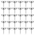 thumbnail image 1 of Metal Push Pins,Wall Thumb Tacks,Bulletin Board Fasteners,Heavy Duty Steel Point Solid Metal Structure with Matching Storage Box,Durable Sharp Tacks for Cork Board Paper Poster Photo,30 Pcs, 1 of 7