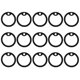 thumbnail image 1 of CHICHUMID 15Ud Protectores De Placas Para Perro En Silicona Ruido Y Bordes, 1 of 6