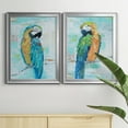 thumbnail image 5 of 2 Piece Set Island Parrot I Premium Framed Canvas - Ready to Hang - 22.5 x 30.5 Each - Gold Frame, 5 of 8