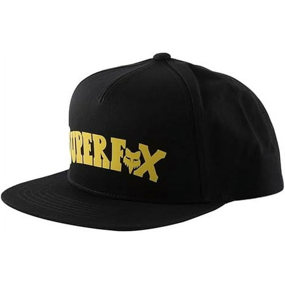 Fox Super Trik Snapback Hat Black