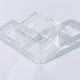 thumbnail image 1 of Caja de tiza de billar transparente en forma de cubo, compacta, ahorradora de espacio, ligera, para mantenimiento de tacos de billar, contenedor de, 1 of 8