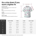 thumbnail image 7 of Xecao offers the Rabbit Back View for Men's Casual Short-sleeved Shirt, a button-up collared shirt with a pocket, perfect for beach vacations and yacht travel in the Large size., 7 of 7