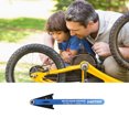 thumbnail image 4 of Toystoory Comprobador de cadena de bicicleta portátil, indicador de desgaste, aleación de aluminio, herramienta de reparación de instrumentos Ciclismo azul, 4 of 6