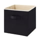 thumbnail image 1 of Billuyoard Instale y mantenga fácilmente el almacenamiento con la opción ecológica Caja de almacenamiento para dormitorio Cesta de Almacenamiento y organización del hogar negro 33*33*33CM, 1 of 6