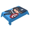thumbnail image 1 of Captain America Themed Square Tablecloth 54 * 72 Inches Durable Stylish, 1 of 6