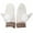 White, variant on ShomPort Casual Mittens for Womens Fleece Full Finger Color Block Lined Cute Fall Winter Thick Thermal Gloves