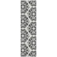 thumbnail image 2 of Addison Rugs Chantille Indoor/Outdoor Transitional Damask Ivory Machine Washable Runner Rug, 2'3" x 7'6", 2 of 8