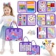 thumbnail image 1 of Juguetes Montessori Busy Board Esjay para niños pequeños con 10 actividades, 1 of 6