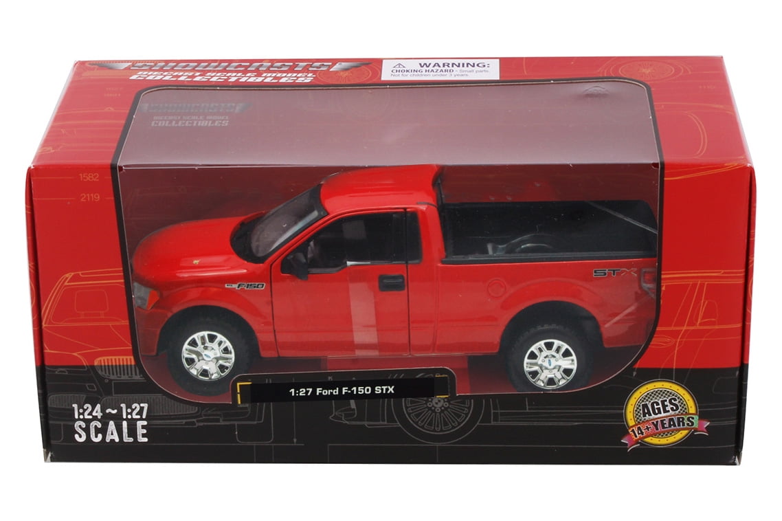2010 Ford F-150 STX Pickup Truck, Red - Showcasts 38270R - 1/27 Scale Diecast Model Car